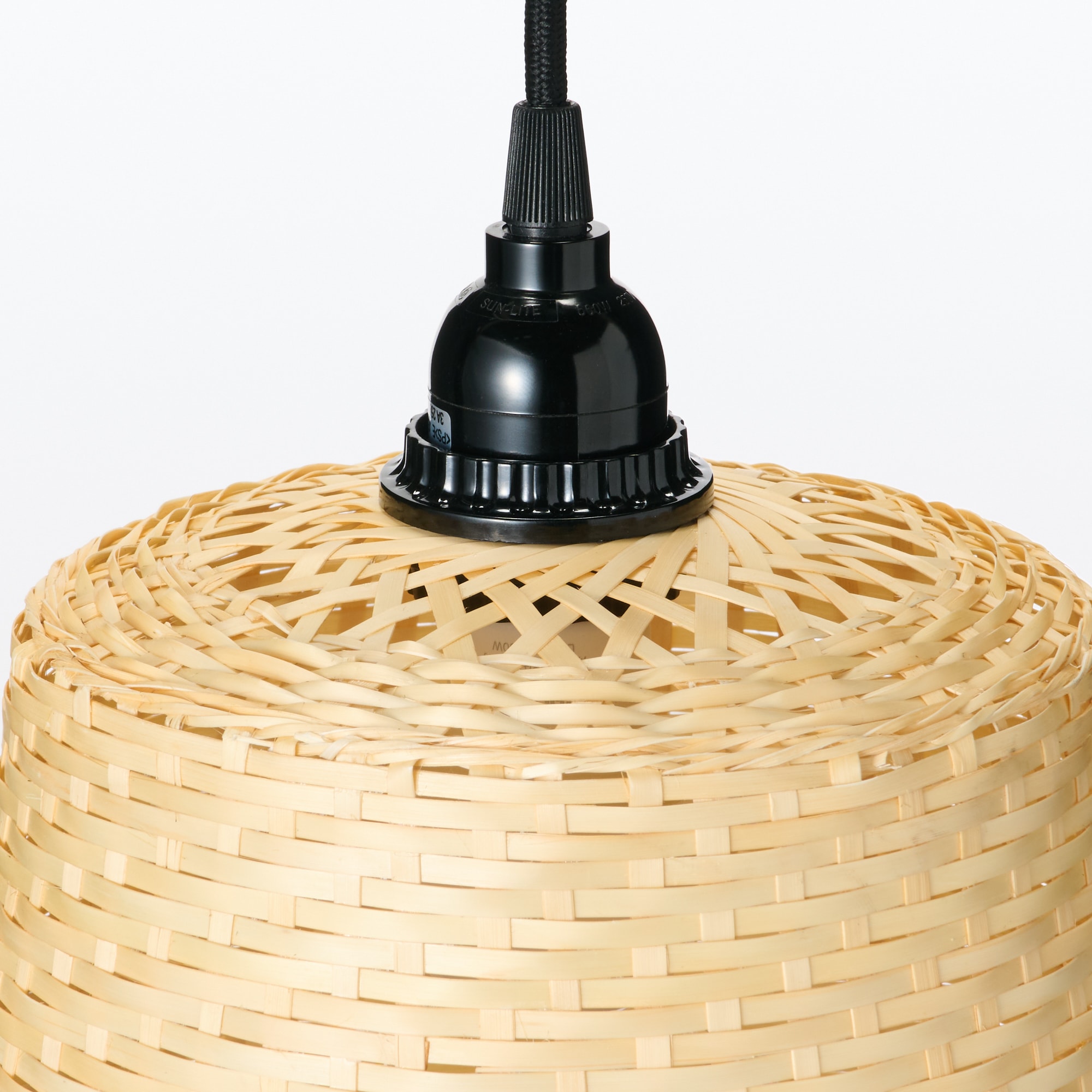 ペンダントライト用シェード　バンブー　バケット