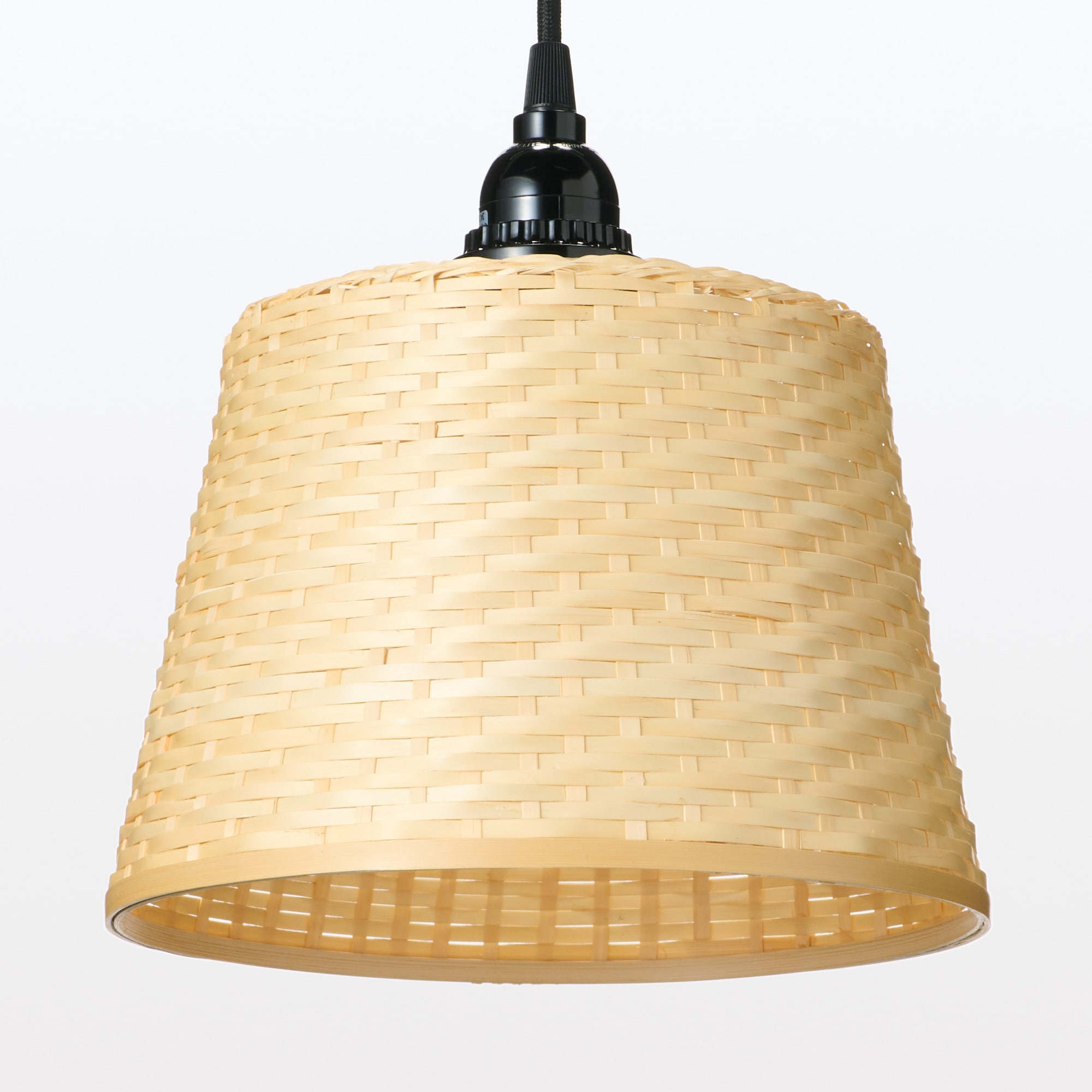 ペンダントライト用シェード　バンブー　バケット