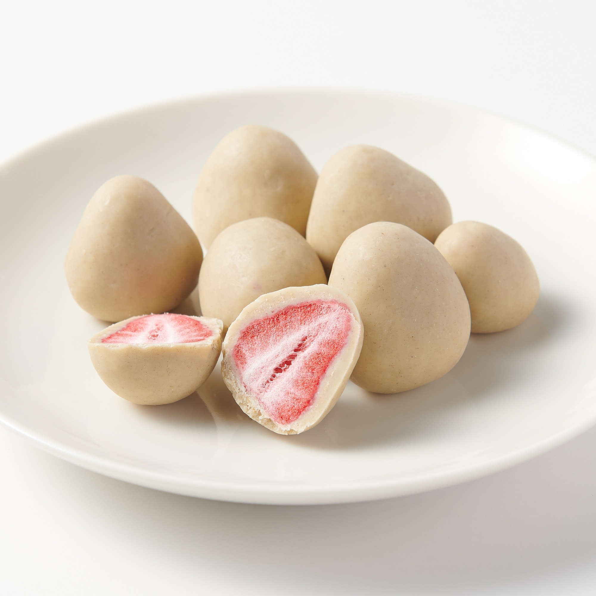 不揃い　アールグレイチョコがけいちご