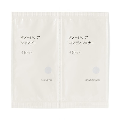 ダメージケアシャンプー　コンディショナーセット　うるおい　１０ｍＬ／１０ｇ