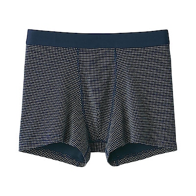 紳士　綿天竺　前閉じボクサーパンツ