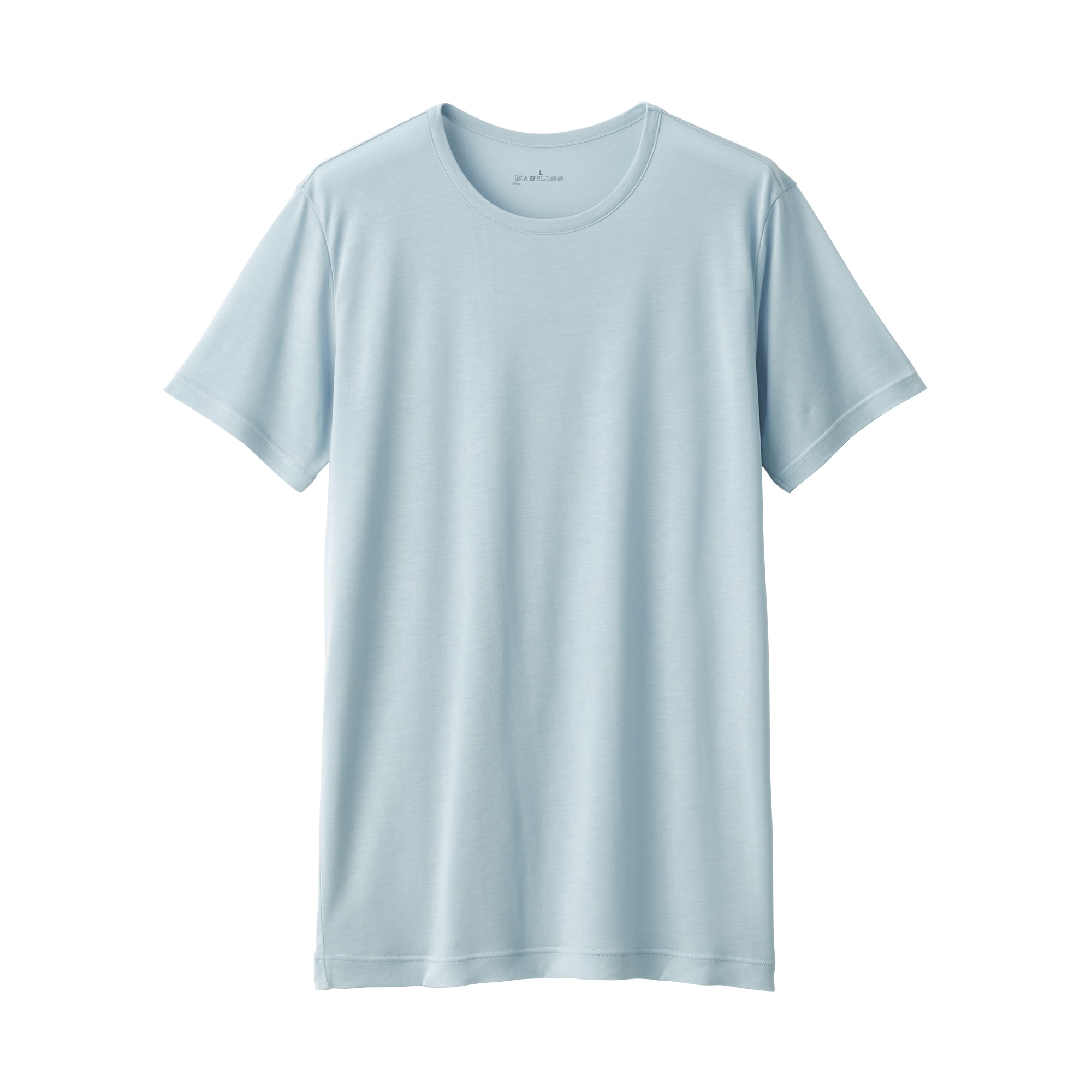 紳士　ひんやりなめらか　クルーネック半袖Ｔシャツ