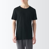 紳士　ひんやりなめらか　クルーネック半袖Ｔシャツ