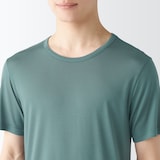 紳士　ひんやりなめらか　クルーネック半袖Ｔシャツ