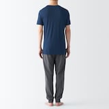 紳士　ひんやりなめらか　クルーネック半袖Ｔシャツ