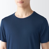 紳士　ひんやりなめらか　クルーネック半袖Ｔシャツ