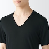 紳士　ひんやりなめらか　Ｖネック半袖Ｔシャツ