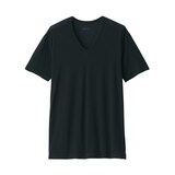 紳士　ひんやりなめらか　Ｖネック半袖Ｔシャツ