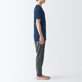 紳士　ひんやりなめらか　Ｖネック半袖Ｔシャツ