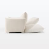 リクライニング　フロアソファ　１シーター　ベージュ