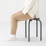 スチールパイプスタッキングスツール