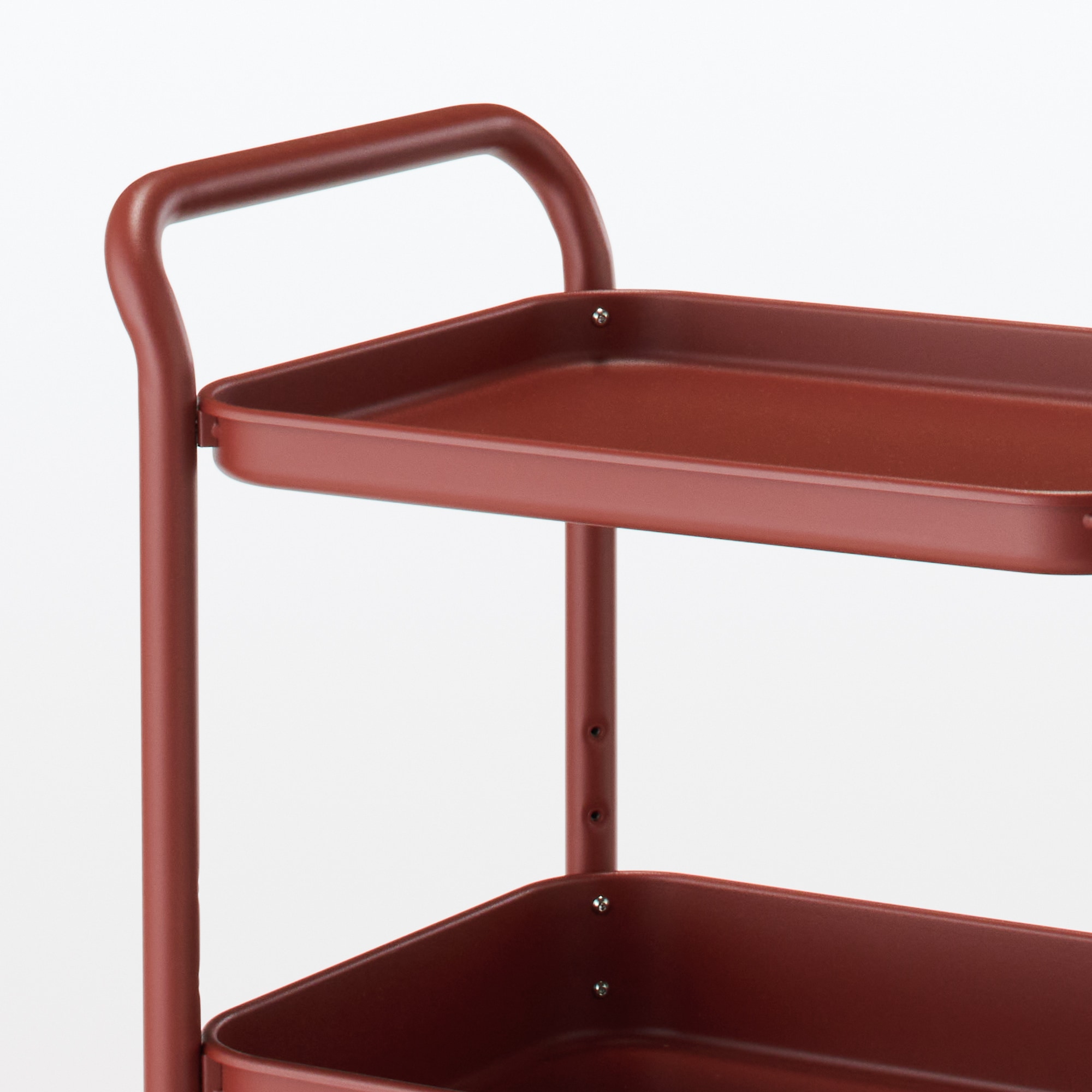 スチールパイプワゴンラック