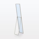 スチールパイプスタンドミラー