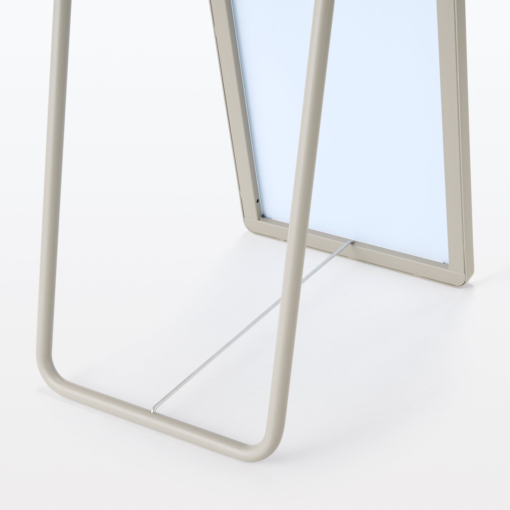 スチールパイプスタンドミラー