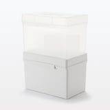 ポリプロピレン　救急箱　ホワイトグレー