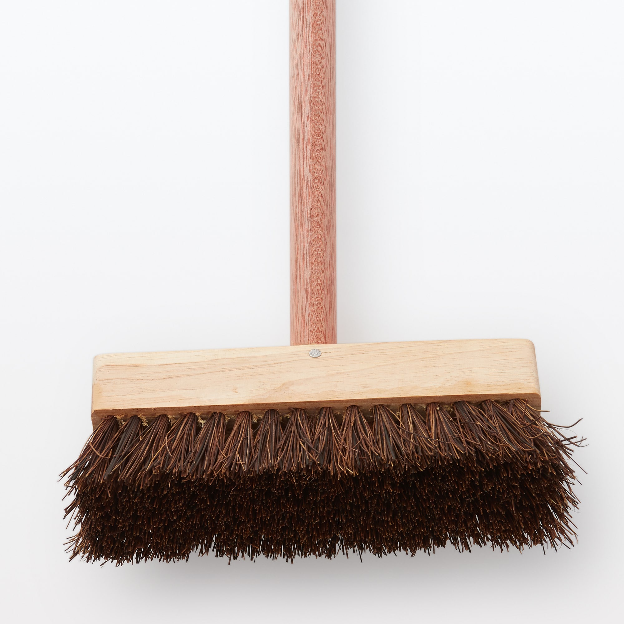 天然素材の掃除用品　シダ材デッキブラシ