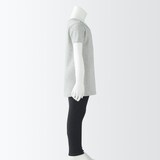 キッズ　フライス編みクルーネック半袖Ｔシャツ【インナー】