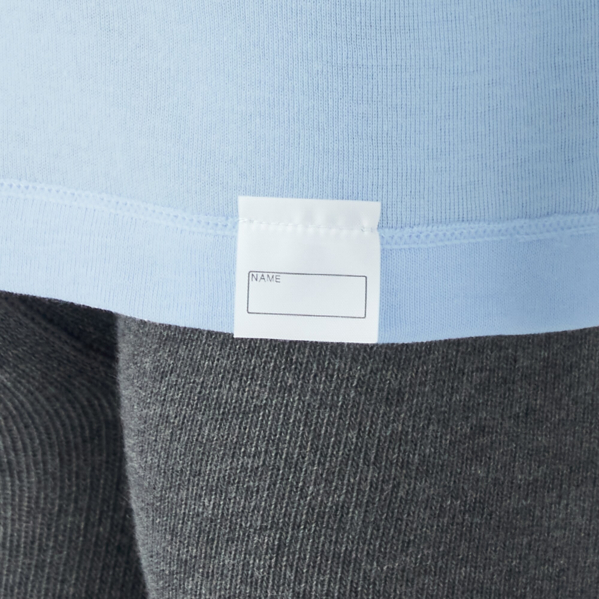 ベビー　さらっと綿クルーネックＴシャツ【インナー】