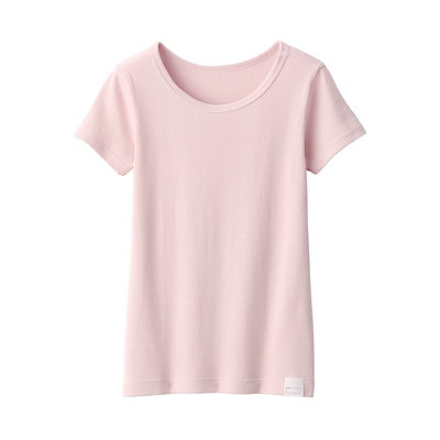 キッズ　さらっと綿クルーネックＴシャツ