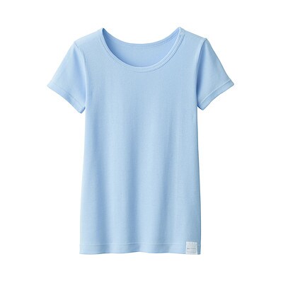 キッズ　さらっと綿クルーネックＴシャツ