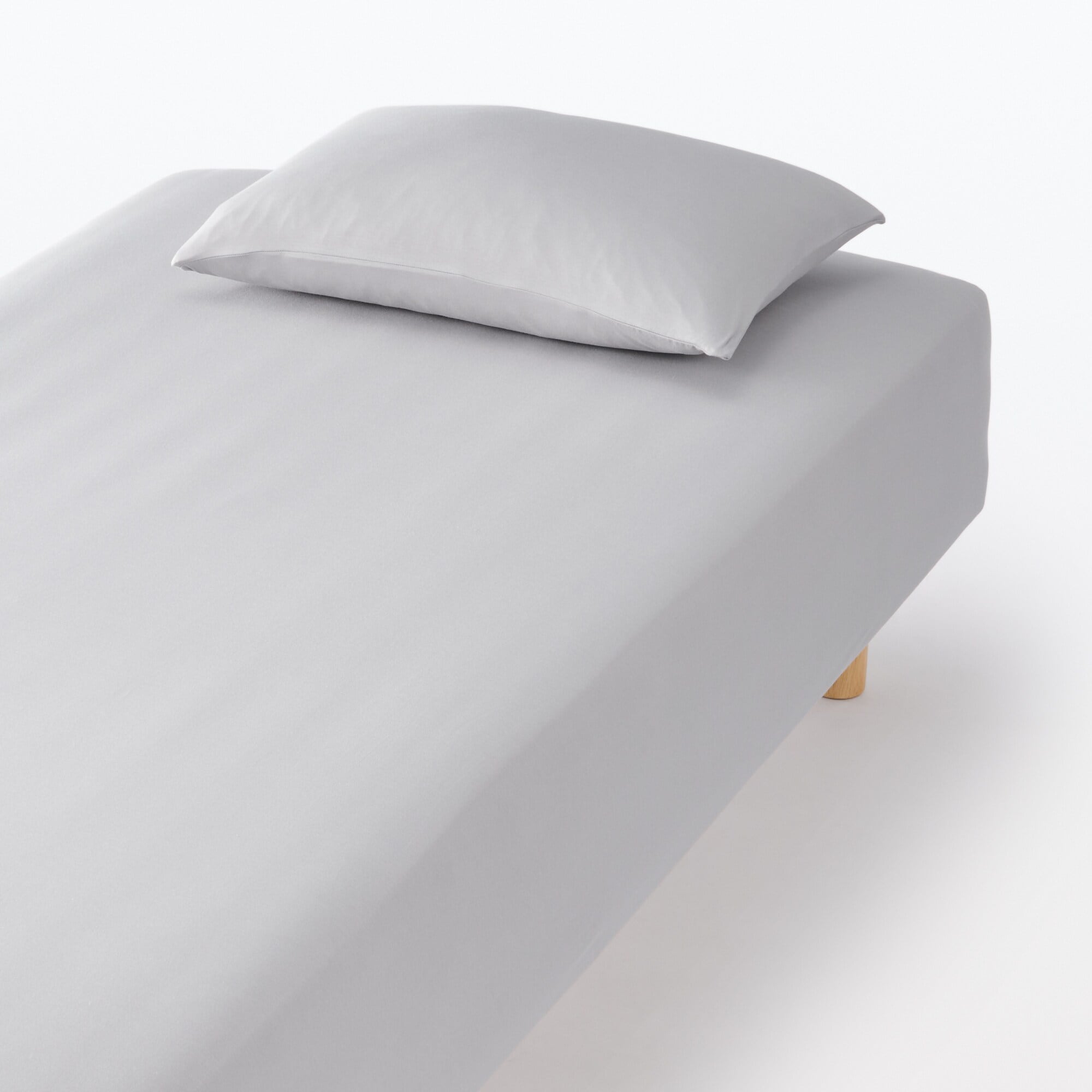 綿混　フィットする　ボックスシーツ・ＳＤ‐Ｄ