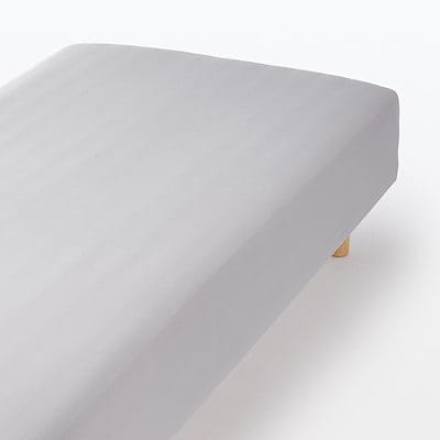 綿混　フィットする　ボックスシーツ　ＳＳ-Ｓ～ＳＤ-Ｄ