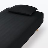 綿混　フィットする　まくらカバー