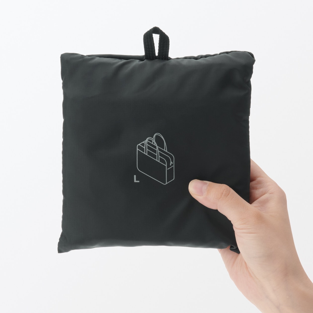 たためる 撥水ボストンバッグ（大） 無印良品