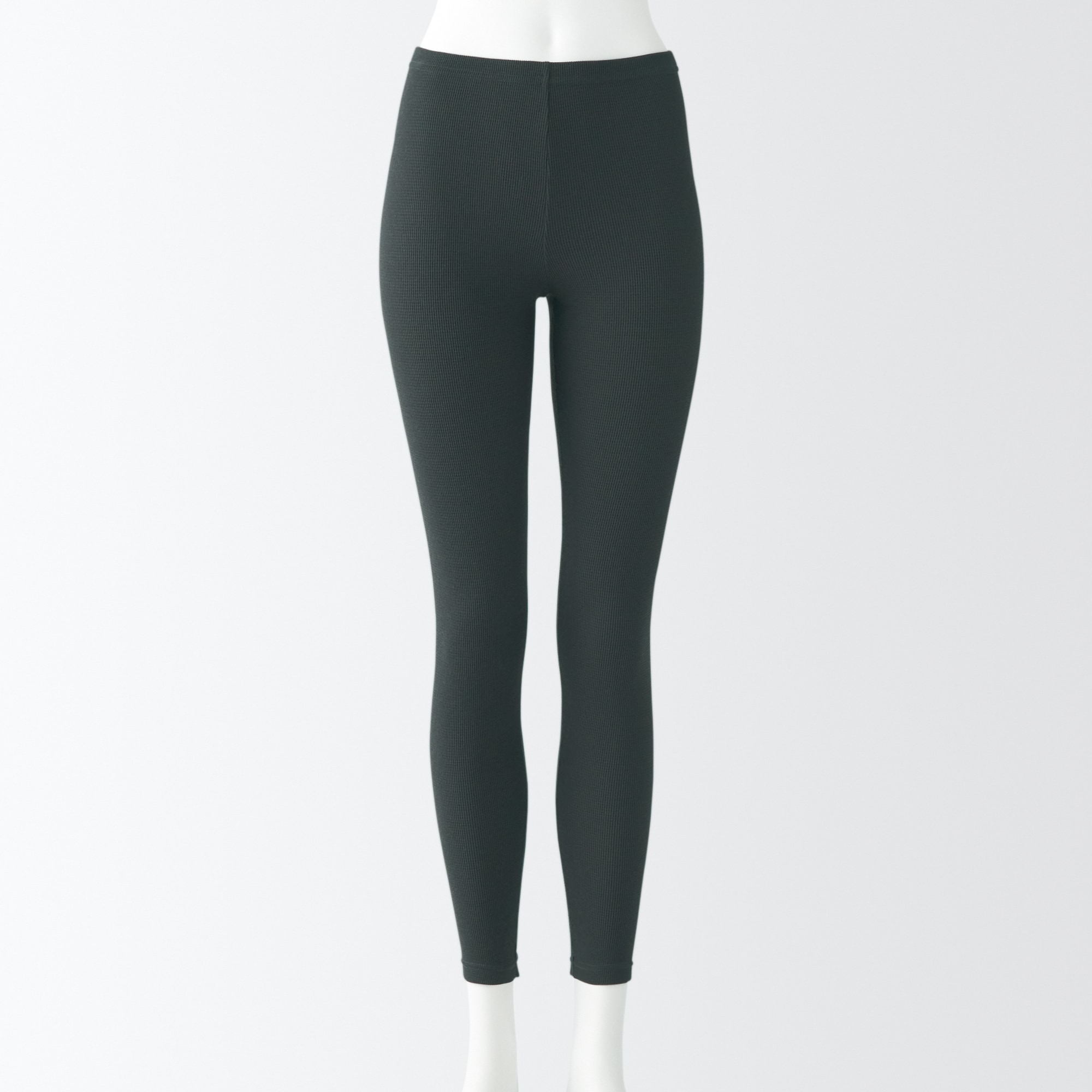 婦人　ＵＶカット　タック編み　レギンス（十分丈）