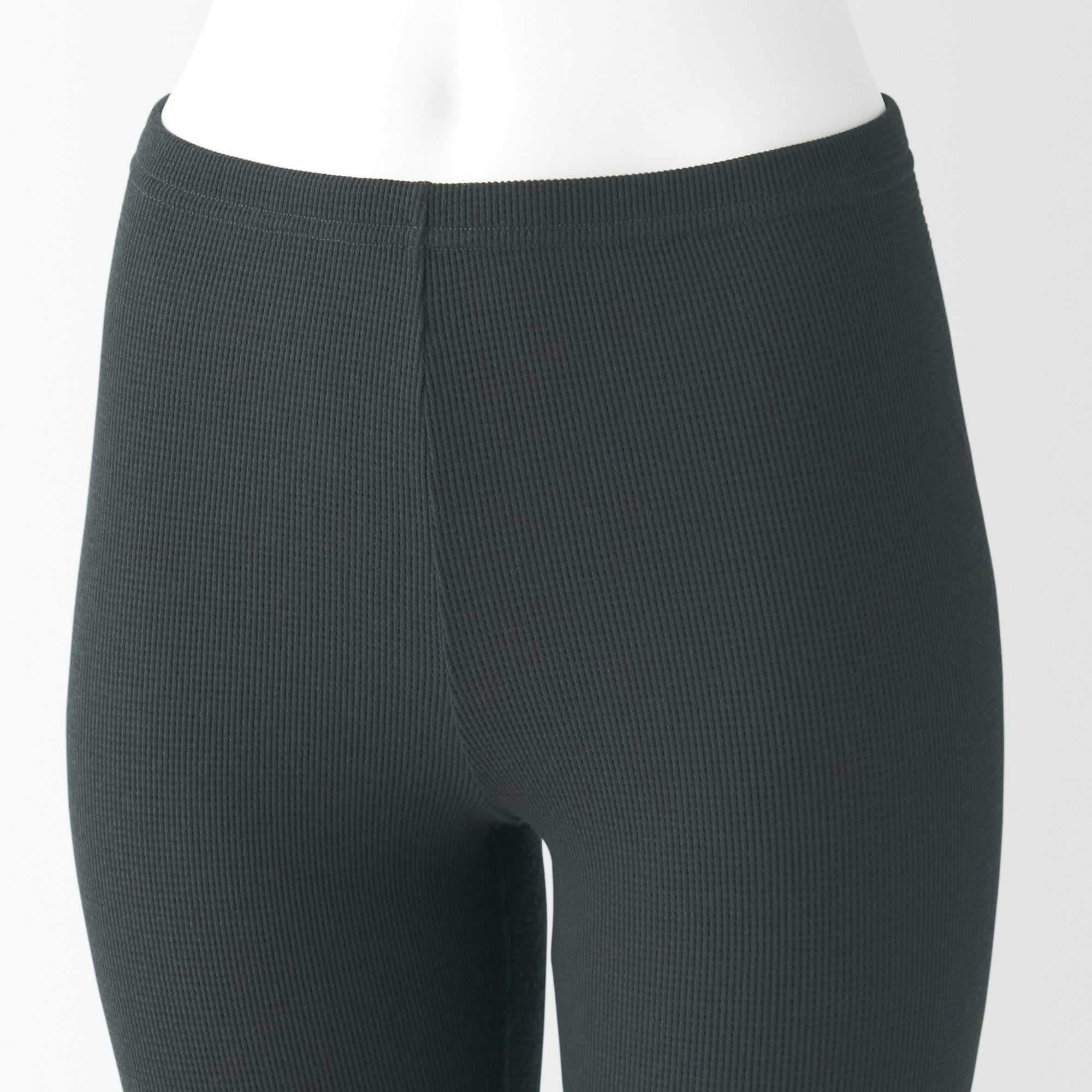 婦人　ＵＶカット　タック編み　レギンス（十分丈）