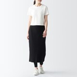 婦人　ＵＶカット　タック編み　レギンス（十分丈）