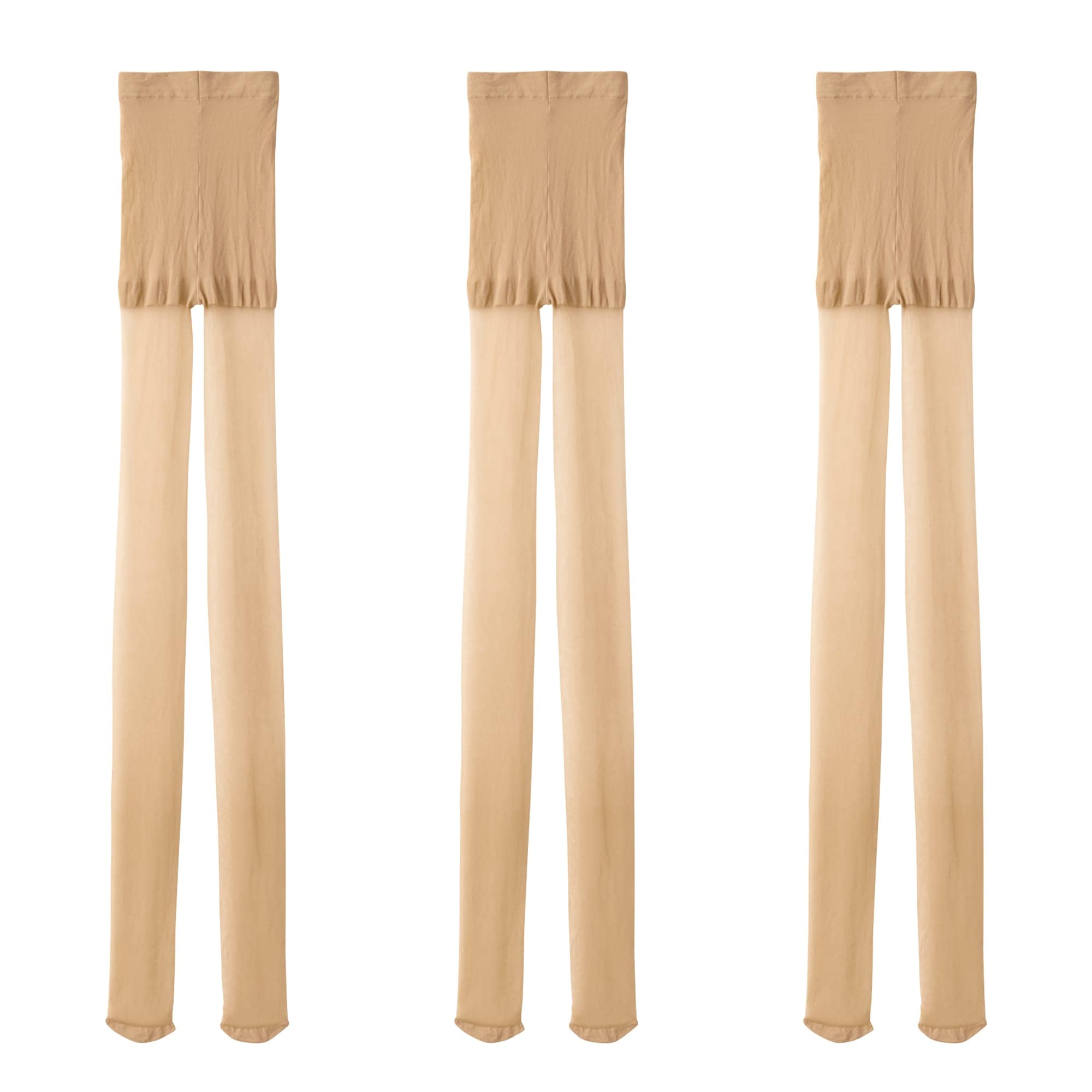 婦人　ソフトタイプ・１７デニール　ストッキング（３足組）