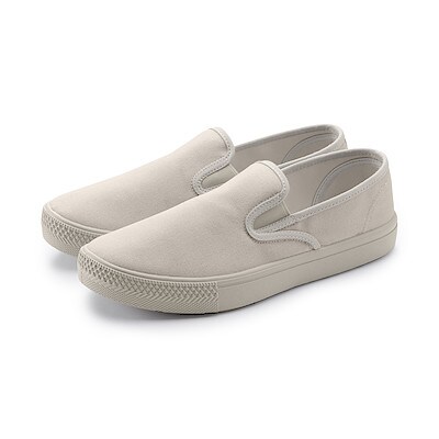 紳士　撥水スリッポンスニーカー