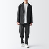 紳士　疲れにくい　革の端材を再利用した　プレーントゥ