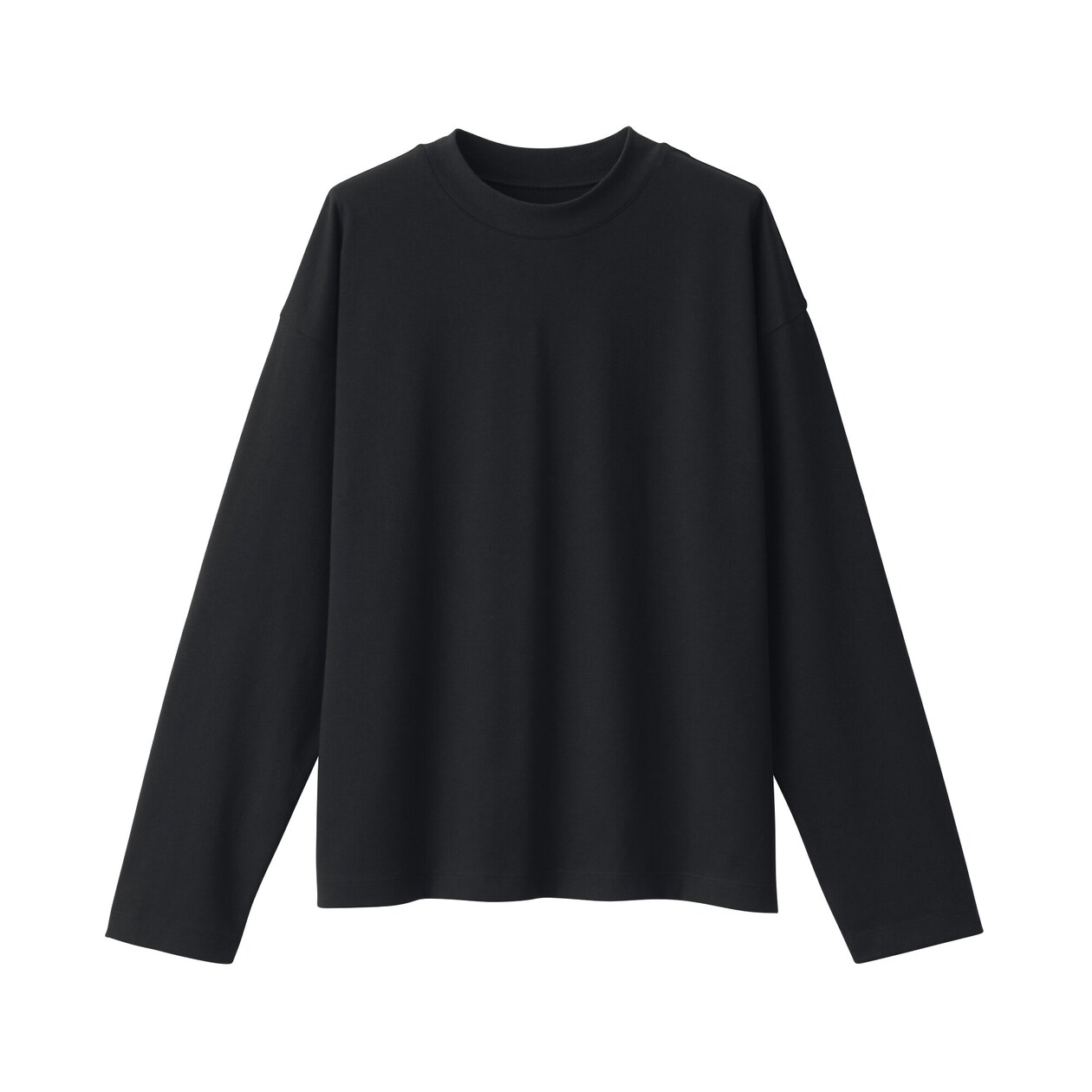 婦人　天竺編みクルーネック長袖Ｔシャツ