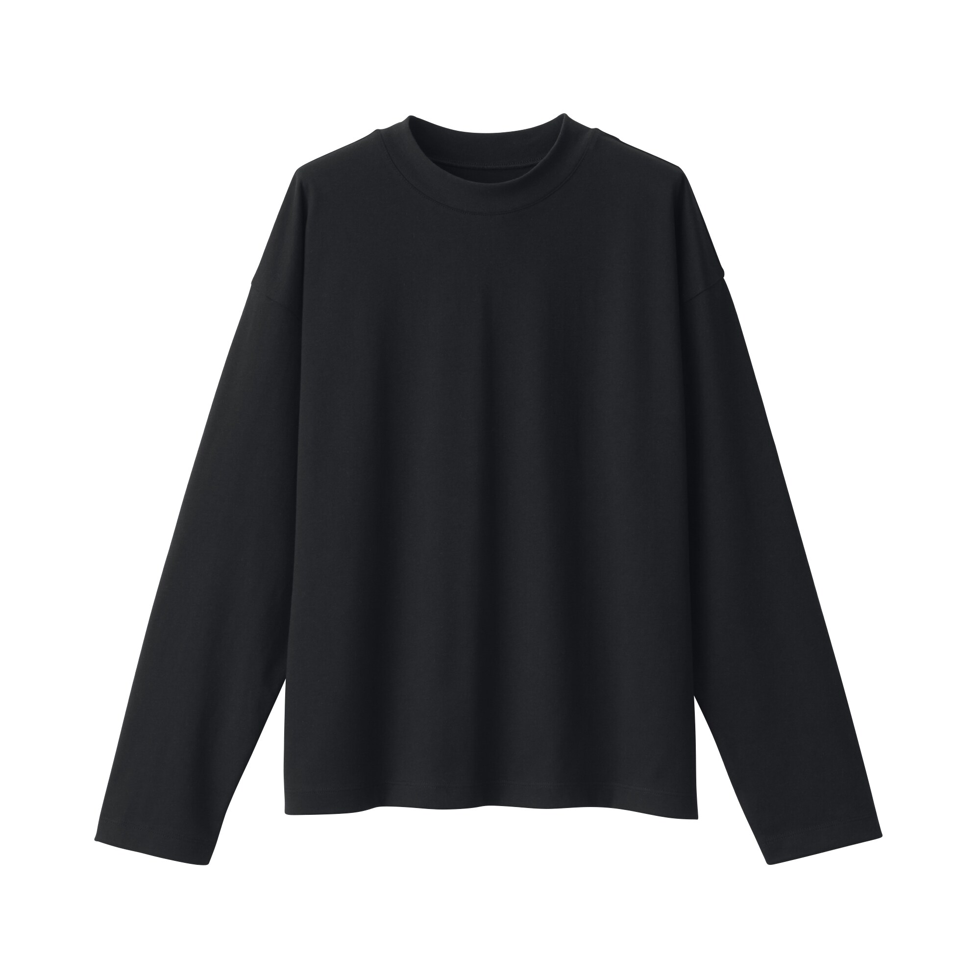 婦人　天竺編みクルーネック長袖Ｔシャツ