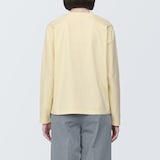 婦人　天竺編みクルーネック長袖Ｔシャツ