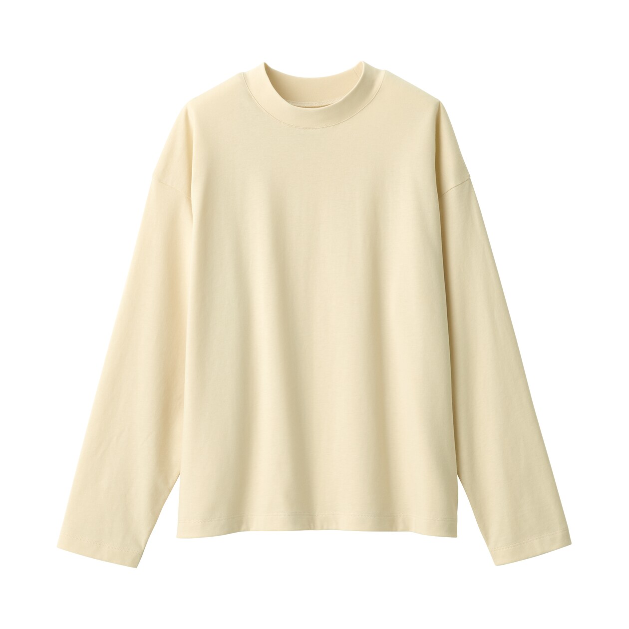 婦人　天竺編みクルーネック長袖Ｔシャツ