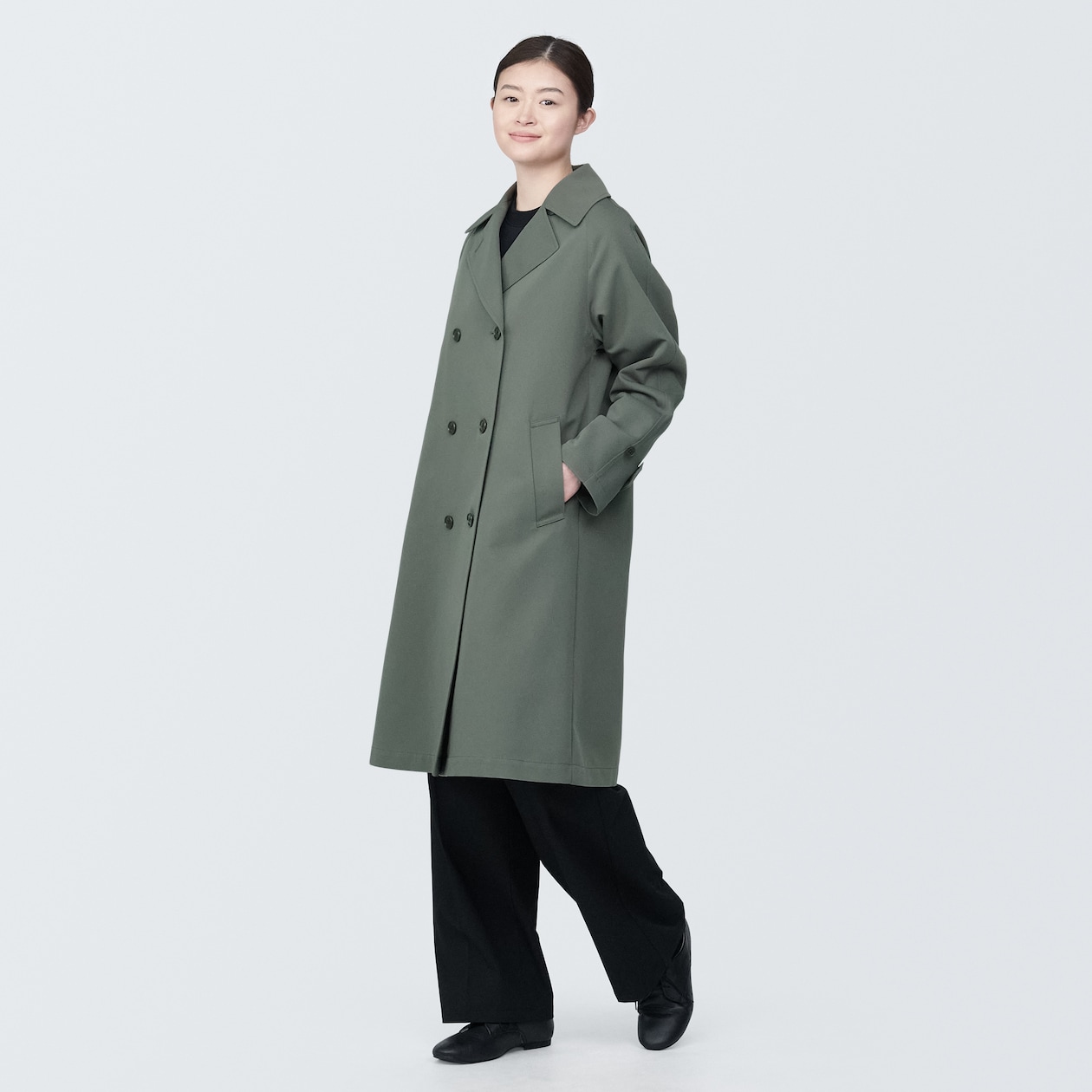 婦人 撥水トレンチコート | 無印良品