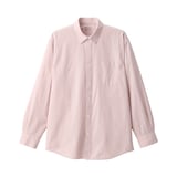 紳士　洗いざらしブロード長袖シャツ