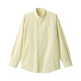 紳士　洗いざらしブロード長袖シャツ