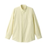 紳士　洗いざらしブロード長袖シャツ