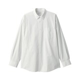 紳士　洗いざらしブロード長袖シャツ