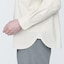婦人　洗いざらし　ブロードレギュラーカラー長袖シャツ