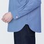 婦人　洗いざらし　ブロードレギュラーカラー長袖シャツ