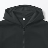 キッズ　二重編みスウェットフルジップパーカ