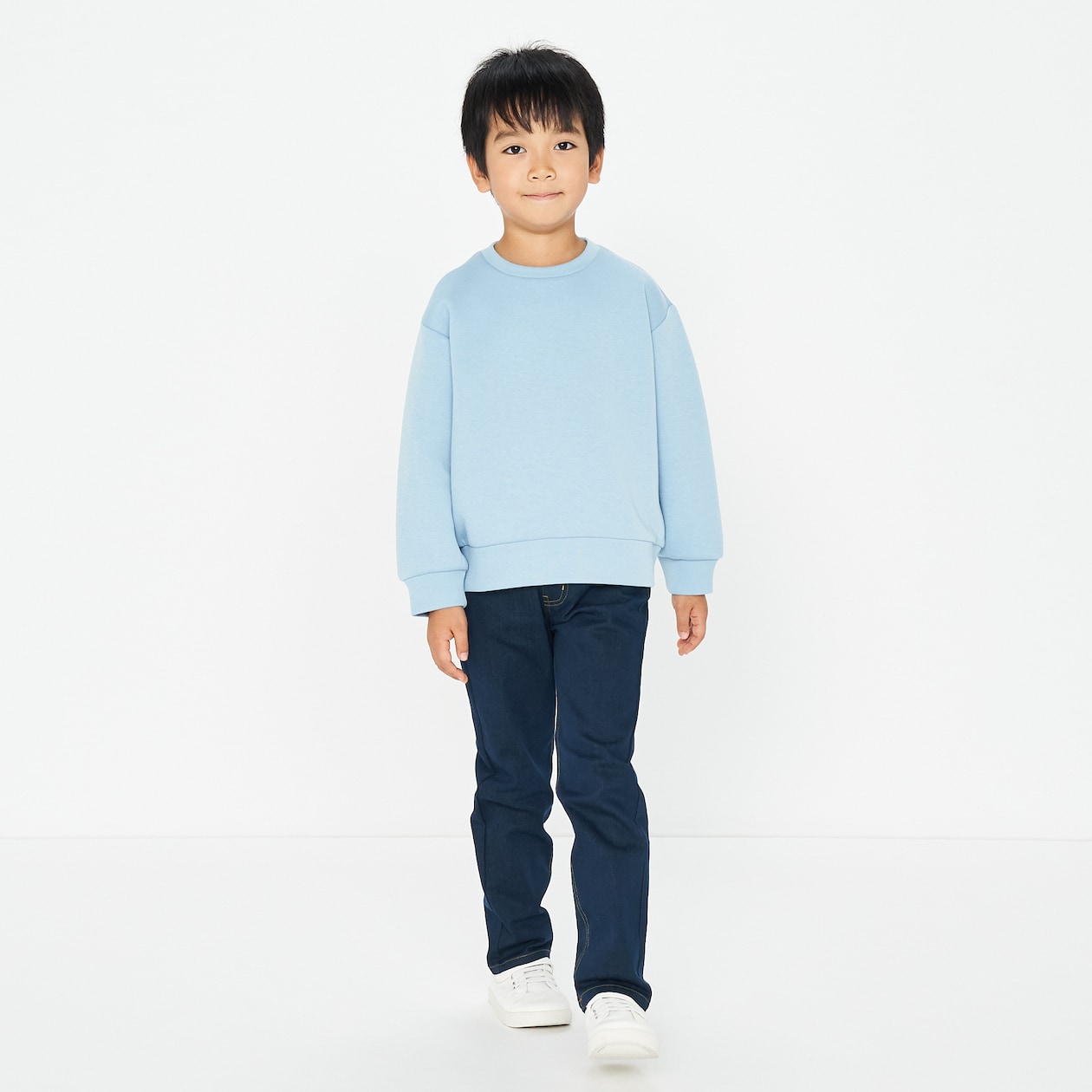 キッズ　ストレッチデニム調スリムフィットパンツ