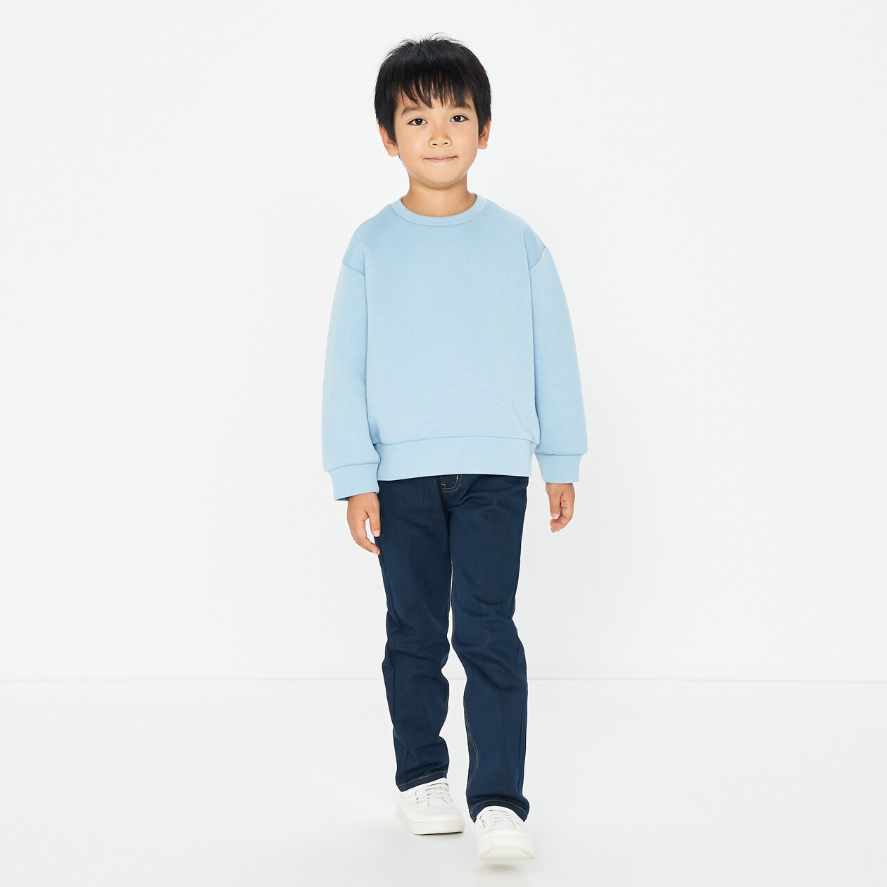 キッズ　ストレッチデニム調スリムフィットパンツ