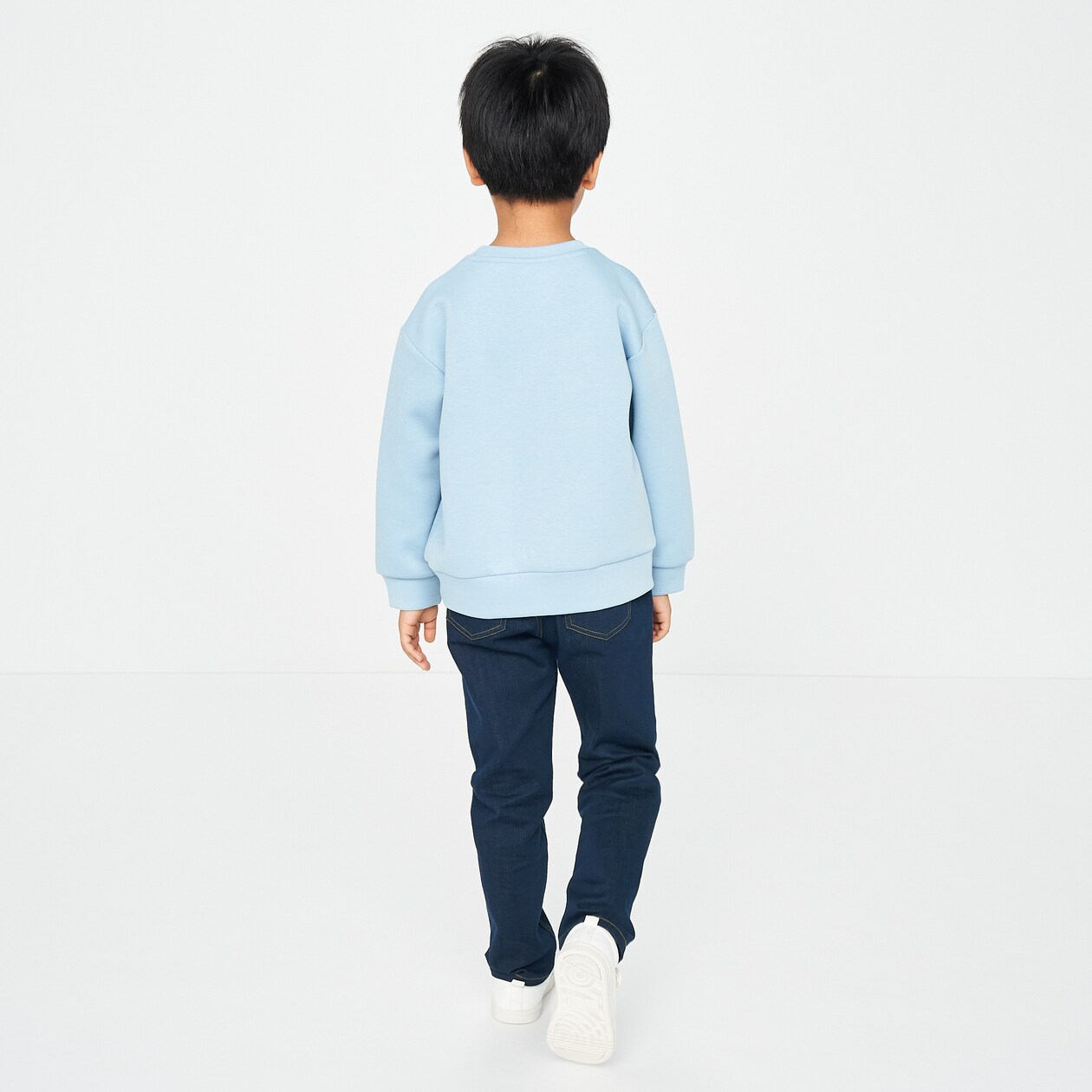 キッズ　ストレッチデニム調スリムフィットパンツ