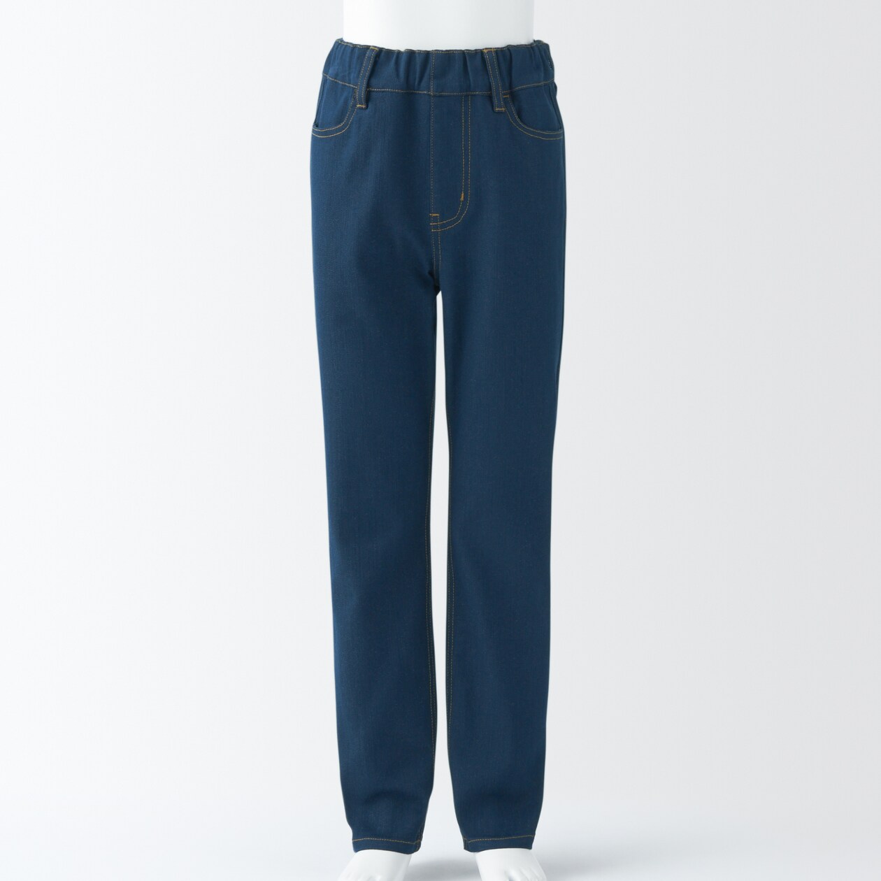 キッズ　ストレッチデニム調スリムフィットパンツ